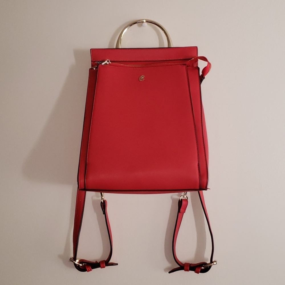Kate & Alex Cuffaro Italian Design Red Backpack